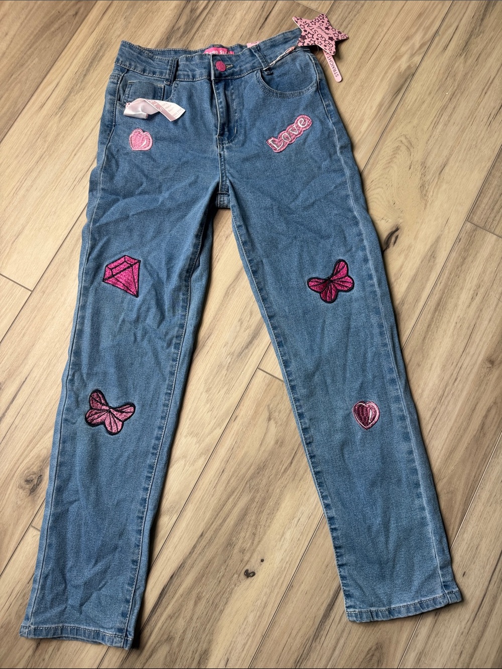 Patch jeans
